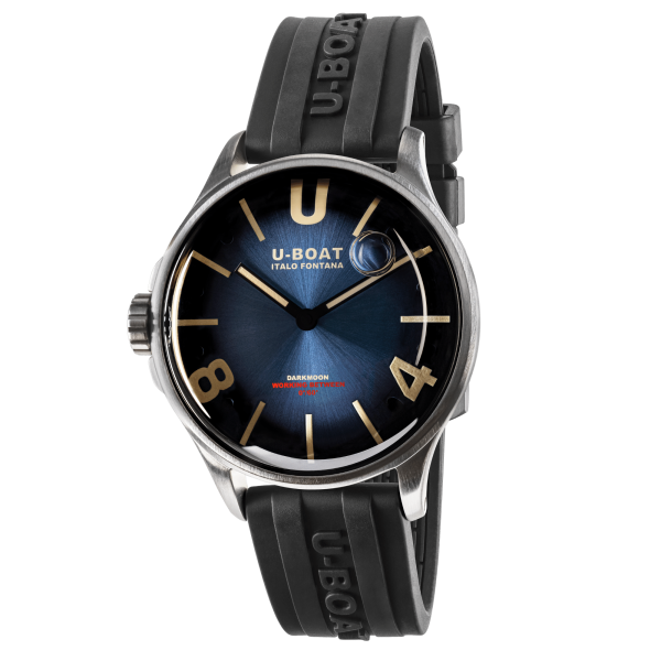 U-boat Darkmoon 40 Mm Blue SS