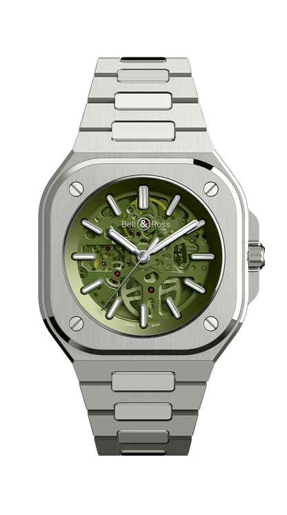 Bell & RossBR 05 SKELETON GREEN