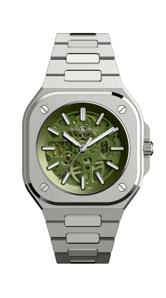 Bell & RossBR 05 SKELETON GREEN