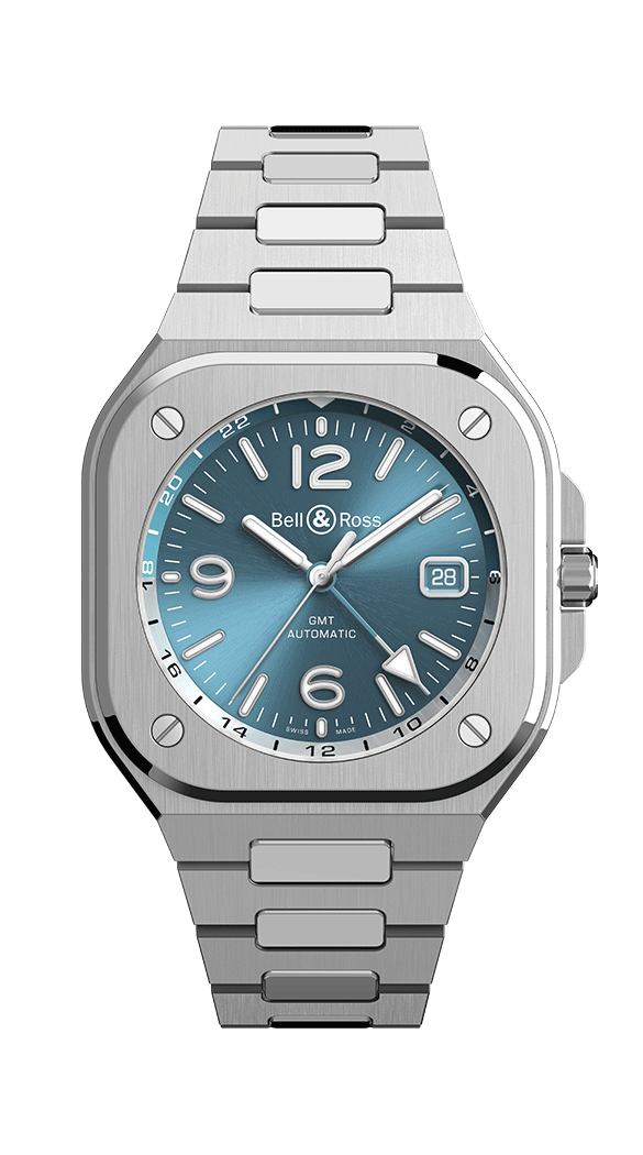 Bell & Ross BR-05 GMT Sky Blue Watch