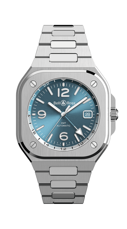 Bell & Ross BR-05 GMT Sky Blue Watch