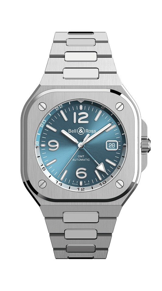 Bell & Ross BR-05 GMT Sky Blue Watch