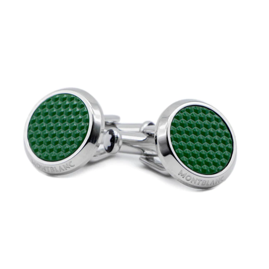 Montblanc Cufflink Meisterstuck Green