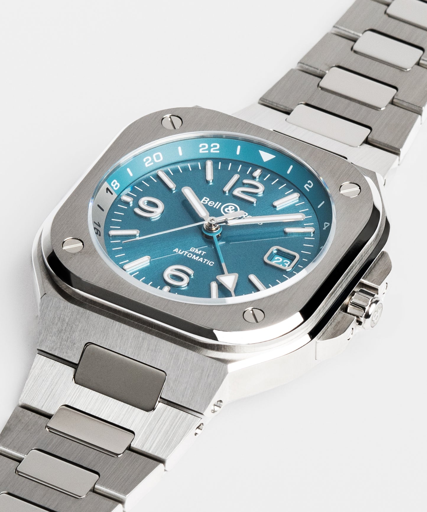 Bell & Ross BR-05 GMT Sky Blue Watch