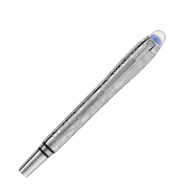 Montblanc Starwalker Space Blue Metal Fountain Pen (F)