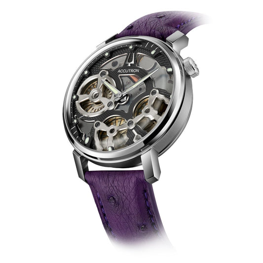 ACCUTRON SPACEVIEW M W ST BK LE KOOL