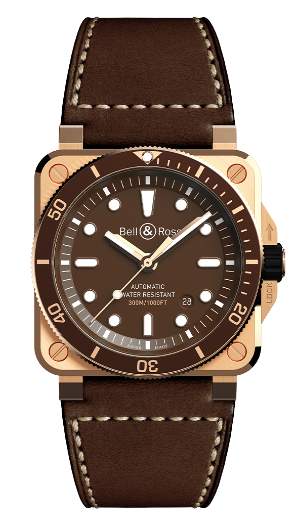 Bell & Ross BR 03-92 diver brown bronze