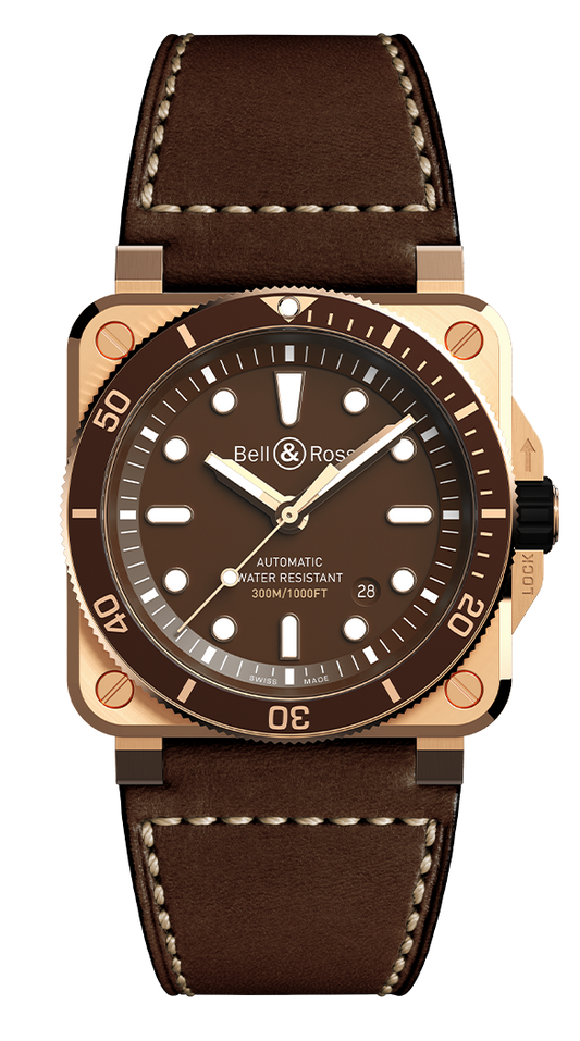 Bell & Ross BR 03-92 diver brown bronze
