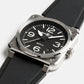 Bell & Ross BR03 Black Steel Watch