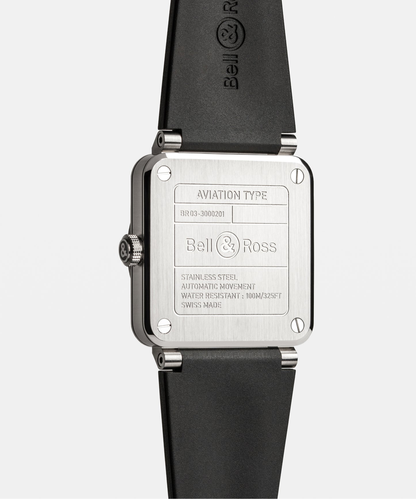 Bell & Ross BR03 Black Steel Watch