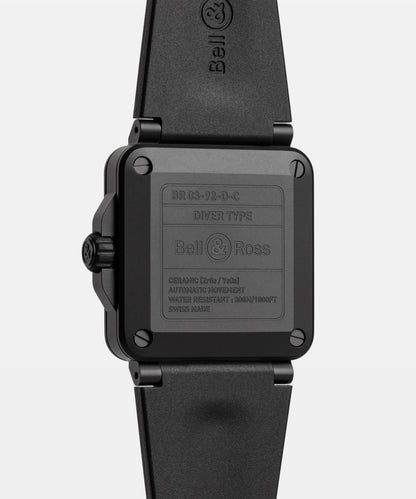 Bell & Ross BR03 Diver Full LUM Ceramic Watch