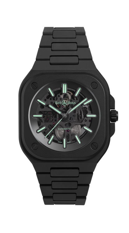Bell & Ross BR-05 Skeleton Black Lum Ceramic