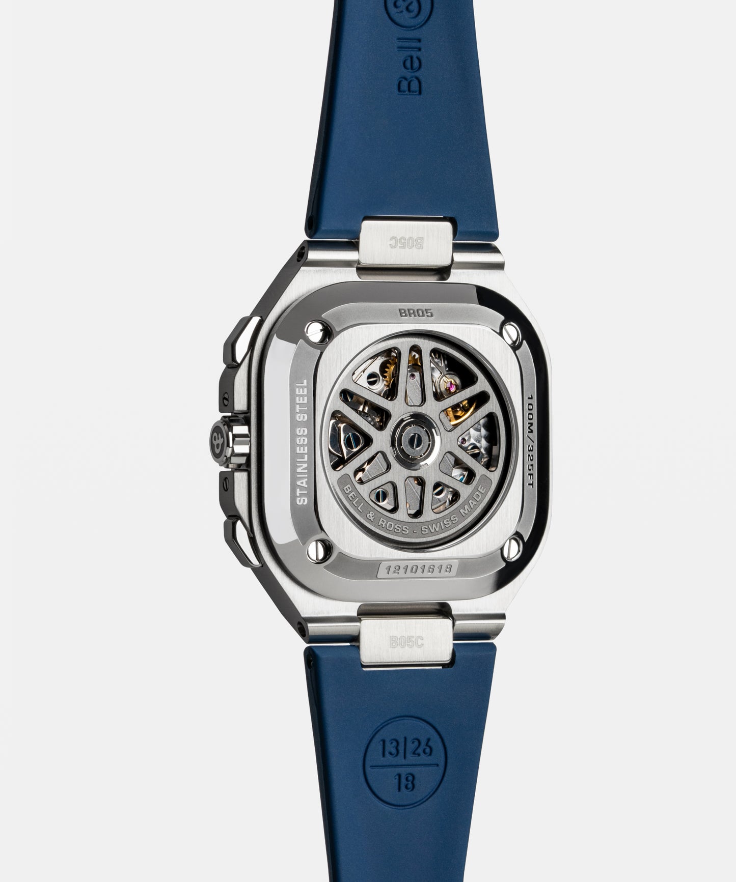 Bell & Ross BR05 Chrono Blue Steel Watch