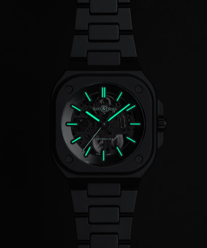 Bell & Ross BR-05 Skeleton Black Lum Ceramic