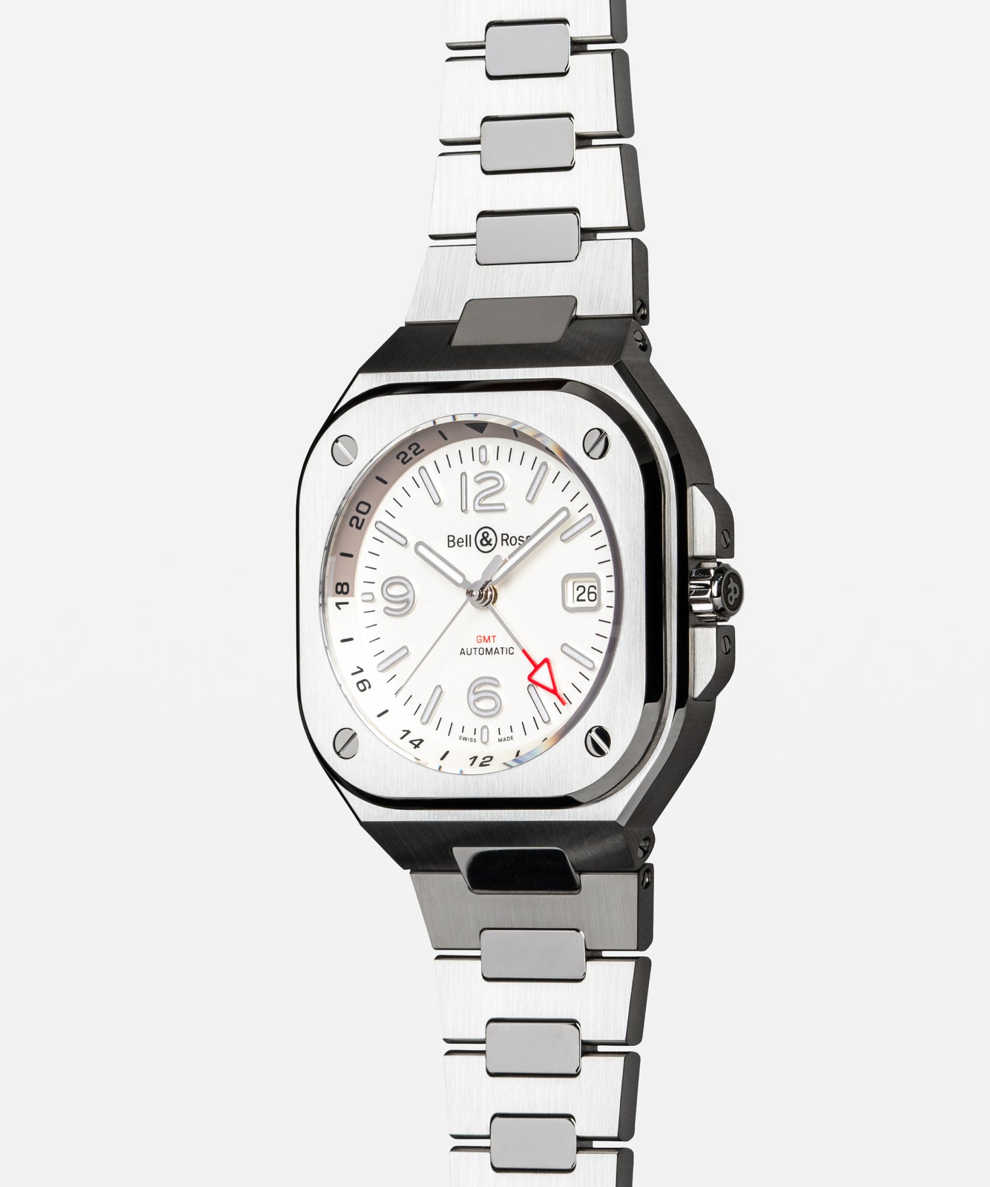 Bell & Ross BR05 GMT White Watch | New York Jewelers