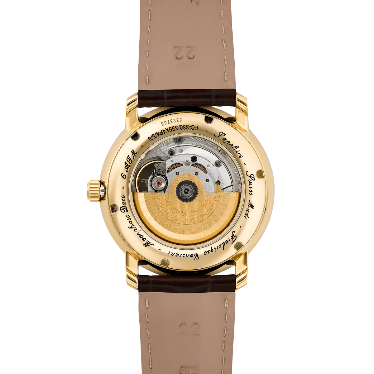 Frederique Constant Classics Heart Beat Moonphase Date Mens Watch