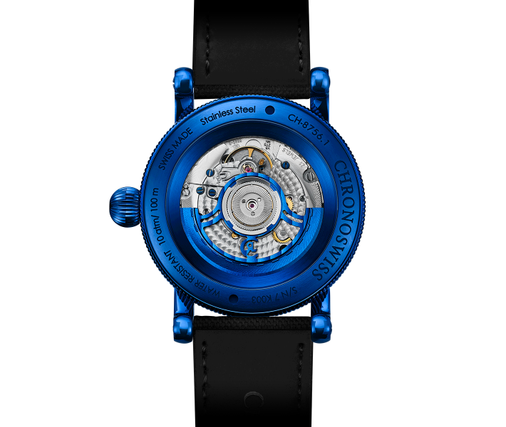 Chronoswiss Flying Regulator Open Gear Blue SPARK