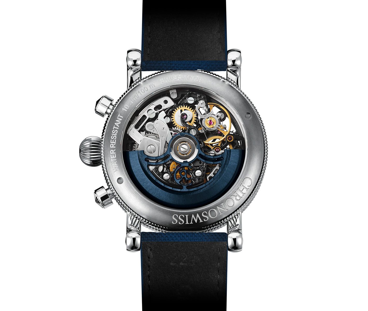 Chronoswiss Opus Chronograph Titanium Blue Watch