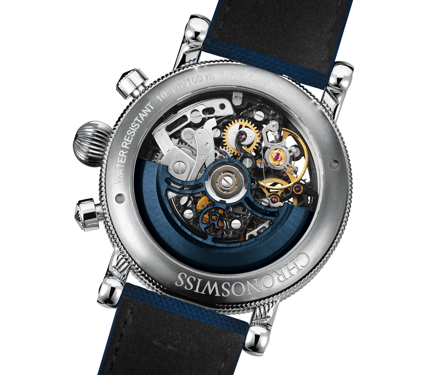 Chronoswiss Opus Chronograph Titanium Blue Watch