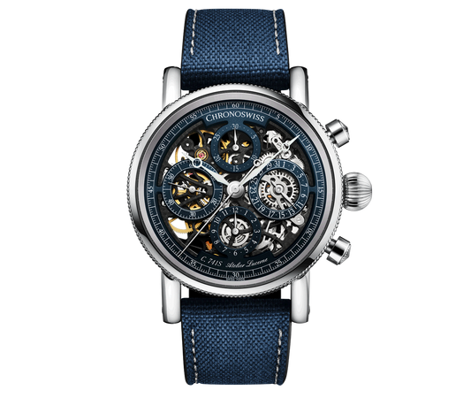 Chronoswiss Opus Chronograph Titanium Blue Watch