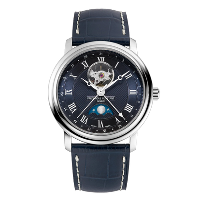 Frederique Constant Classics Heart Beat Moonphase Date Mens Watch