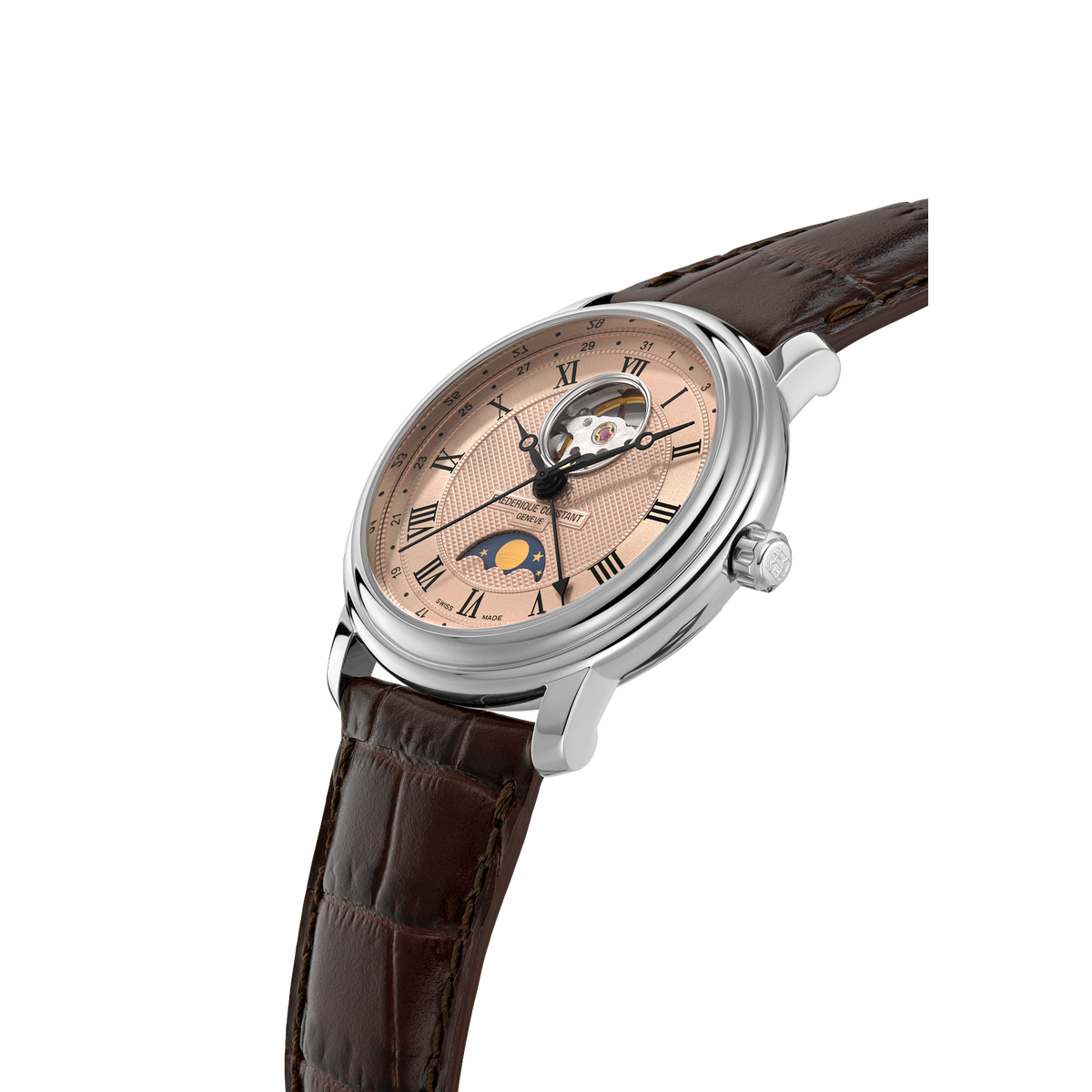 Frederique Constant Classics Heart Beat Moonphase Date Mens Watch