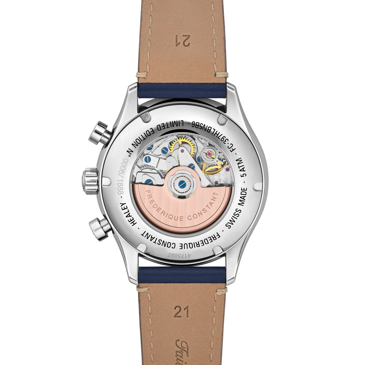 Frederique Constant Limited Edition Classics HEALEY CHRONOGRAPH VINTAGE RALLY Mens Watch
