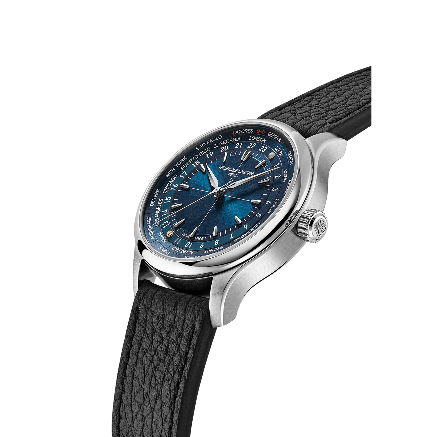 Frederique Constant New Limited Edition Manufacture Classic Worldtimer Mens Watch