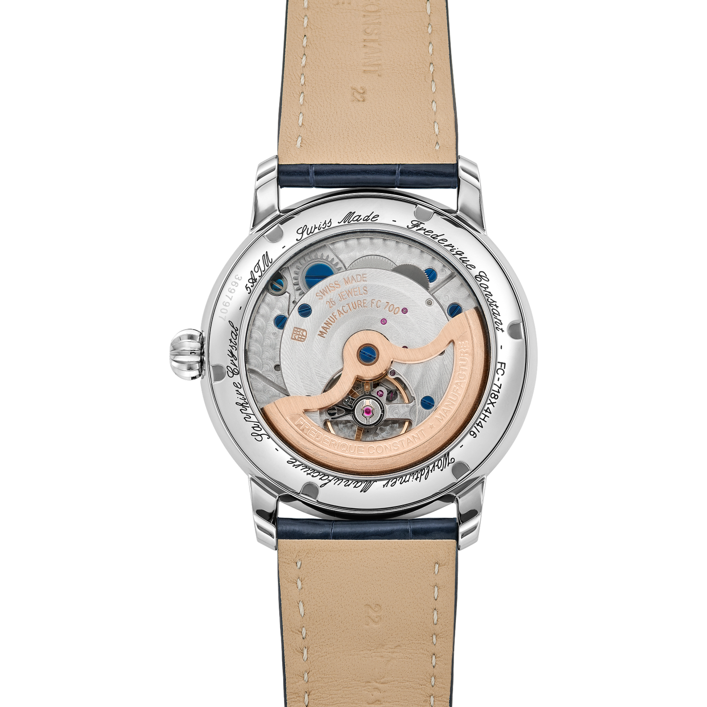 Frederique Constant Manufacture Classic Worldtimer Mens Watch