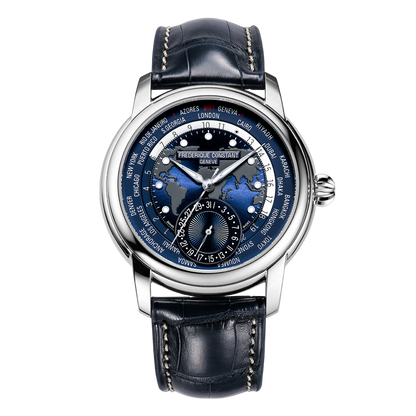 Frederique Constant Manufacture Classic Worldtimer Mens Watch