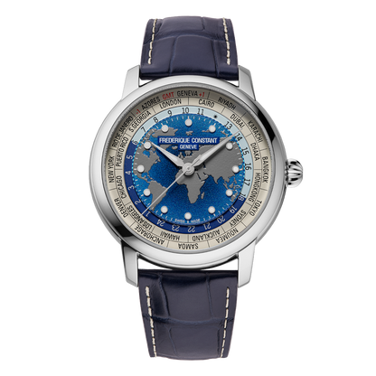 Frederique Constant Manufacture Classic Worldtimer Mens Watch