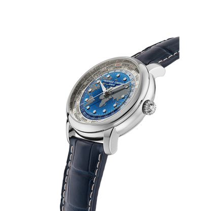 Frederique Constant Manufacture Classic Worldtimer Mens Watch