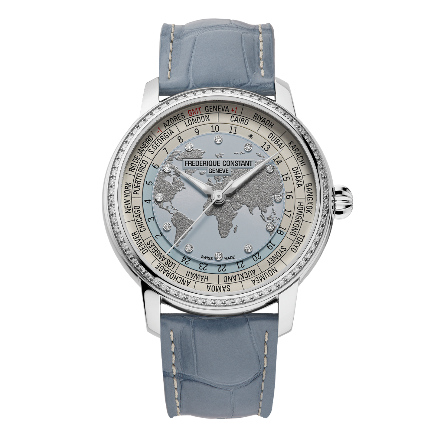 Frederique Constant Manufacture Classic Worldtimer Unisex