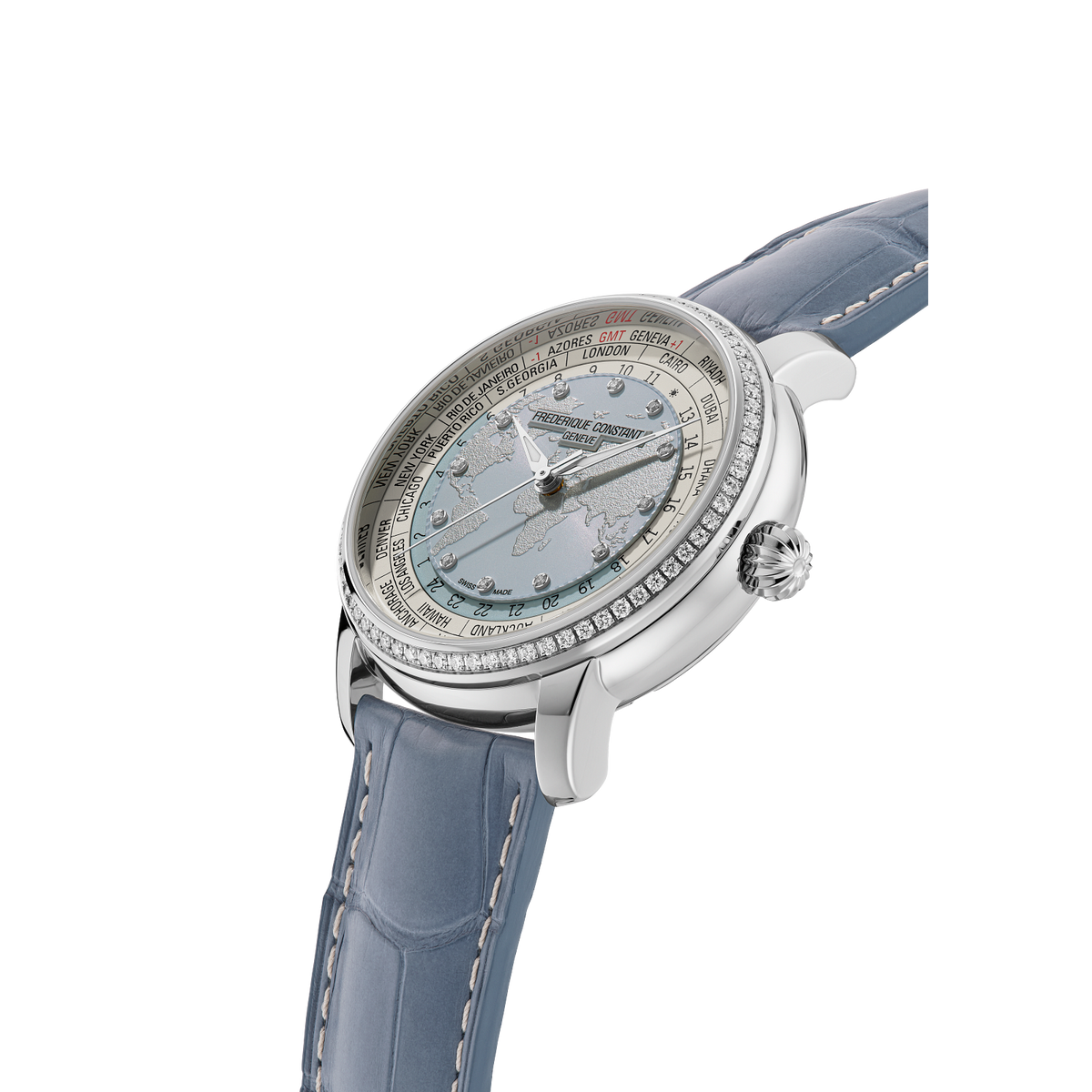 Frederique Constant Manufacture Classic Worldtimer Unisex