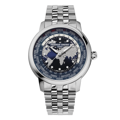 Frederique Constant Manufacture Classic Worldtimer Mens Watch