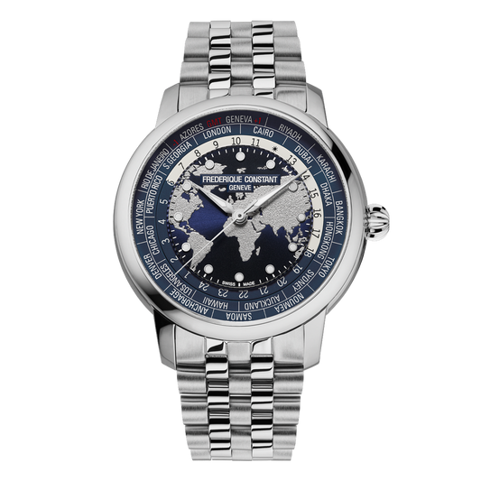 Frederique Constant Manufacture Classic Worldtimer Mens Watch