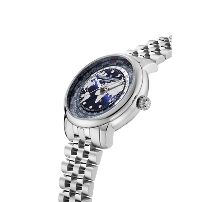 Frederique Constant Manufacture Classic Worldtimer Mens Watch