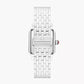 Michele Deco Madison White Ceramic Diamond Watch