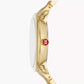 Michele Serein Mid 18k Gold-Plated Diamond Dial Watch