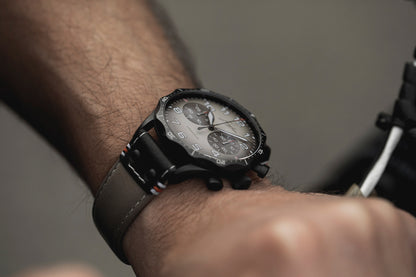 Junghans Meister Pilot Chronoscope Desert Watch