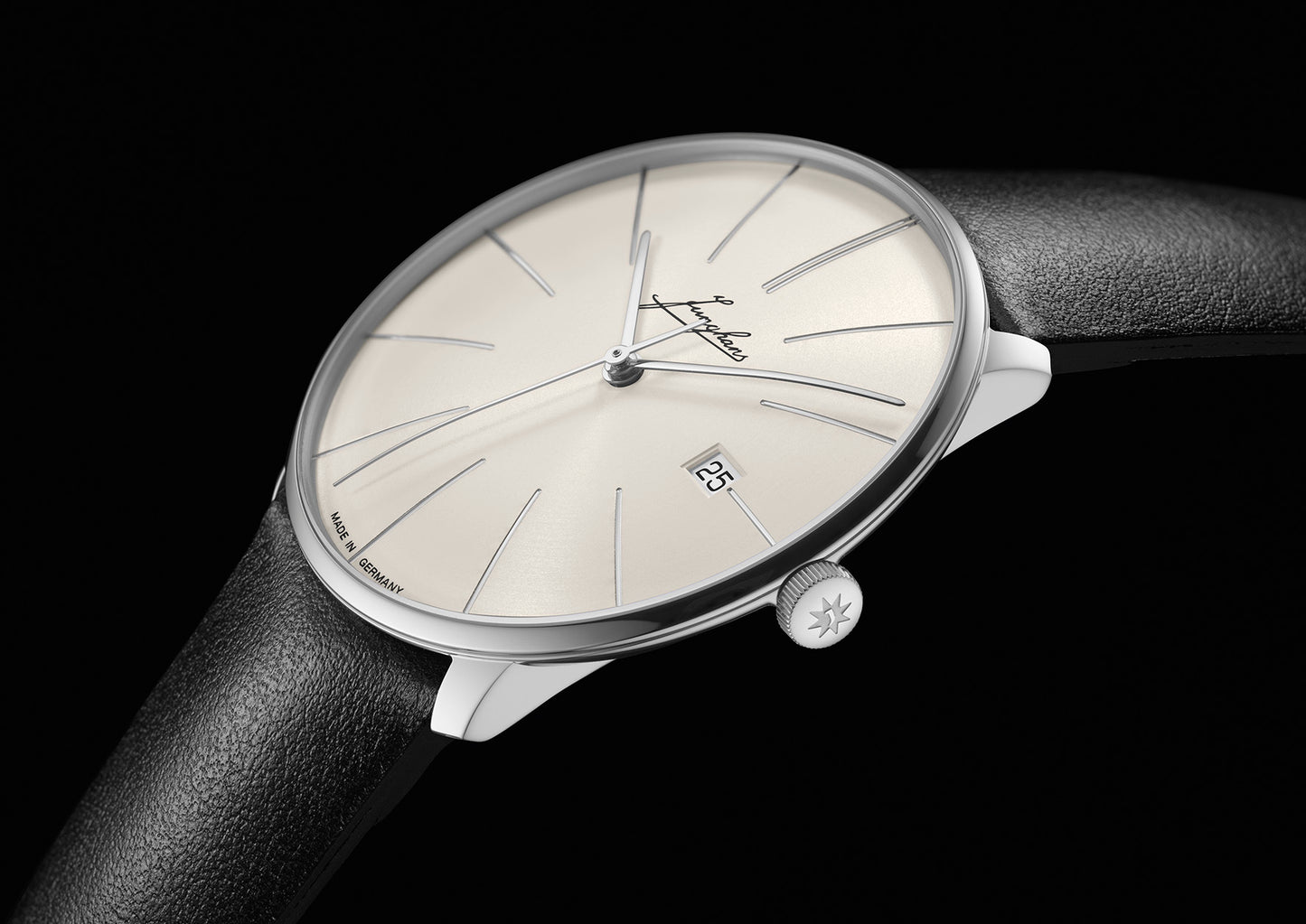 Junghans Meister fein Automatic Signatur Watch