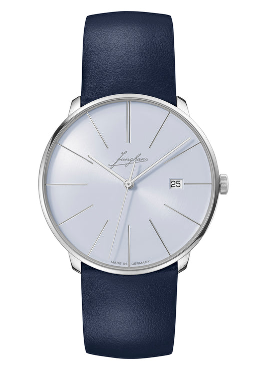 Junghans Meister fein Automatic Signatur Blue Watch