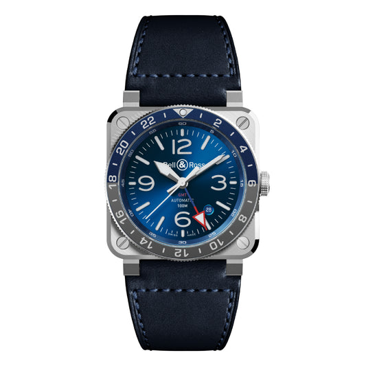 Bell & Ross BR0393 GMT Blue Watch