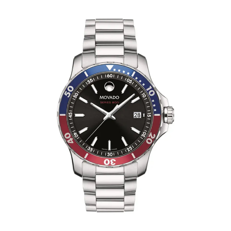 Movado Blue & Red Men's Watch