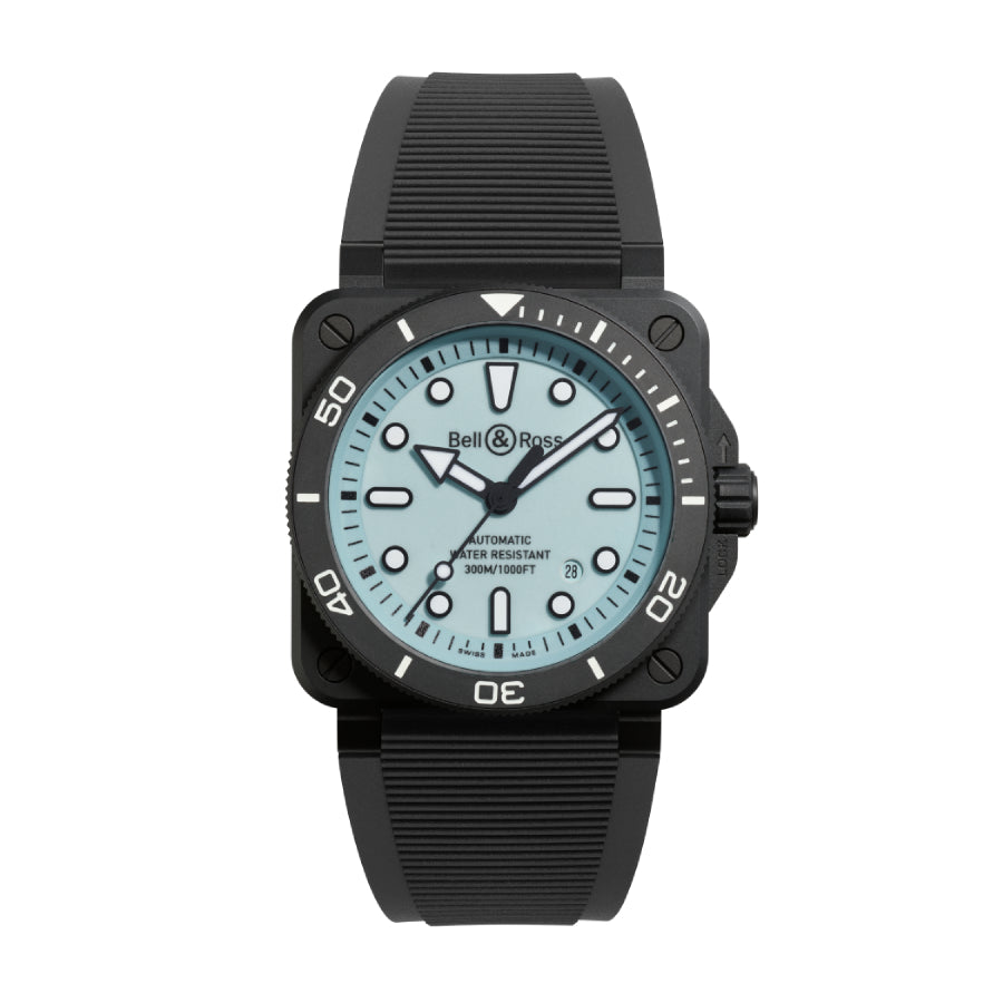 Bell & Ross BR03 Diver Full LUM Ceramic Watch