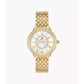 Michele Serein Mid 18k Gold-Plated Diamond Watch