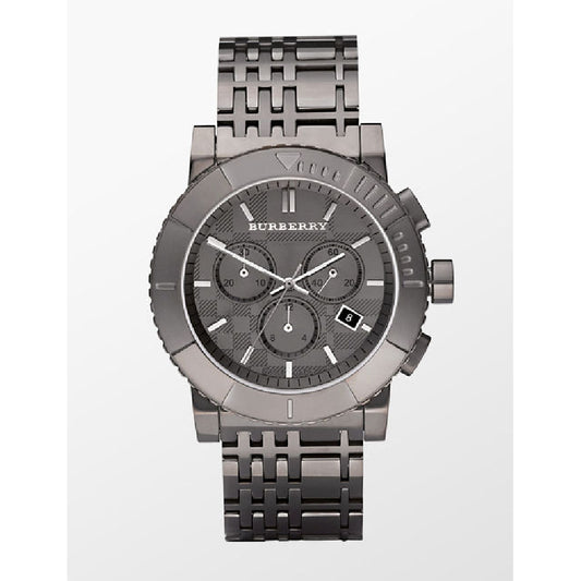 Burberry Trench Chronograph Dark Grey Dial Men's Watch