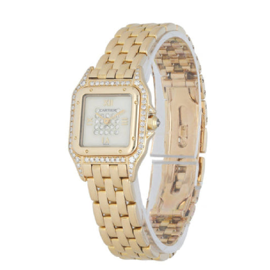 Cartier Panthere 18k Yellow Gold & Diamonds Ladies watch