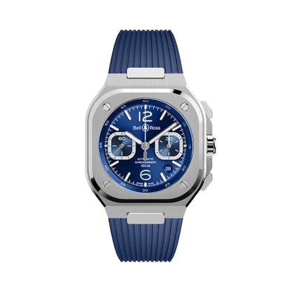 Bell & Ross BR05 Chrono Blue Steel Watch