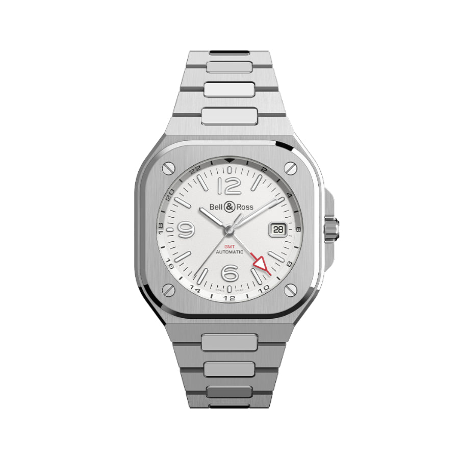 Bell & Ross BR05 GMT White Watch | Luxury Watches New York